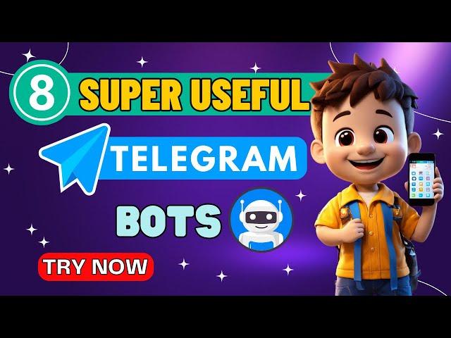 8 Super Useful Telegram Bots | Best Telegram Bots Part- 3