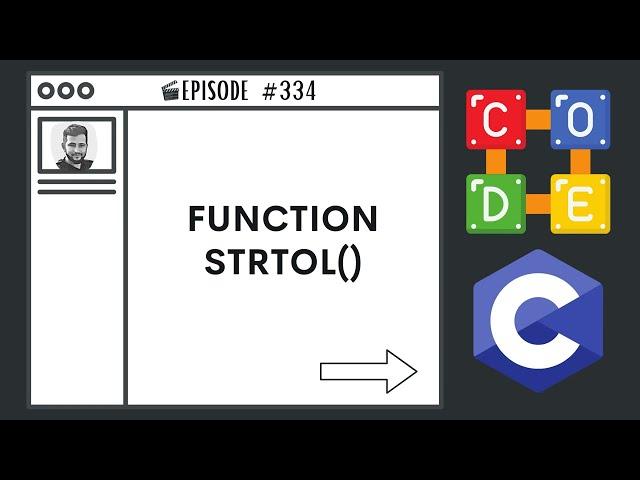 Function strtol() | Ep. 334 | C Programming Language