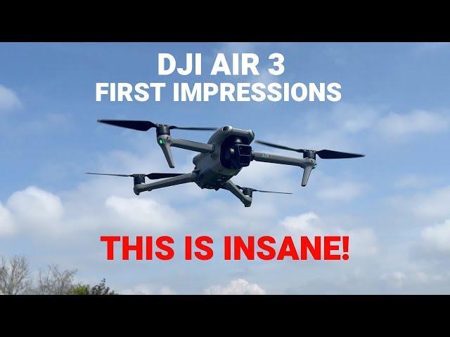 Experience The Dji Air 3: The Perfect Drone? My First Impressions!