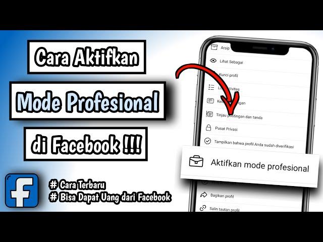 Cara Mengaktifkan Mode Profesional di Facebook | Aktifkan Mode Profesional Facebook