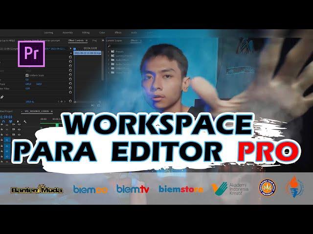 Ubah layout Workspace Adobe Premiere Jadi Lebih Enak Buat Ngedit