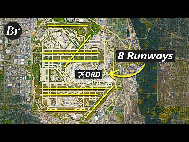 Why Does Chicago O'Hare Airport Have 8 Runways