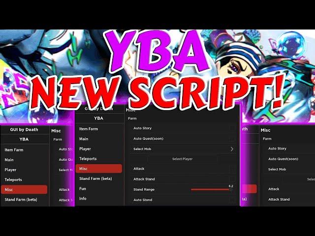 Roblox YBA Script NO KEY