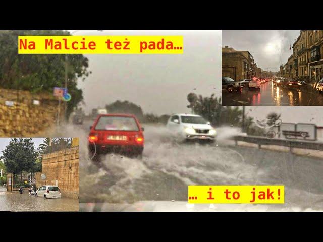 It's raining in Malta too ... See how much!