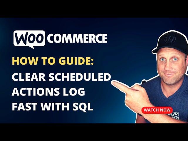 How to clear large scheduled action logs in WordPress and WooCommerce