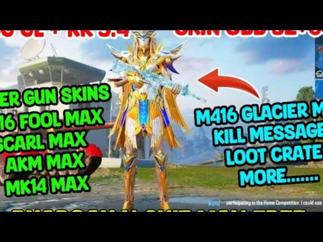 PUBG 3.4 UPDATE M416 GLACIER M416 FOOL OBB FILE HACK WITH KILL MESSAGE