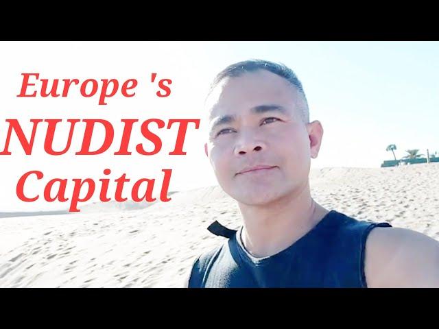 EUROPE"S NUDIST CAPITAL, MASPALOMAS BEACH