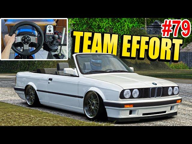 New Car Pack Team Effort - Assetto Corsa W/ G27 + Wheel Cam #79