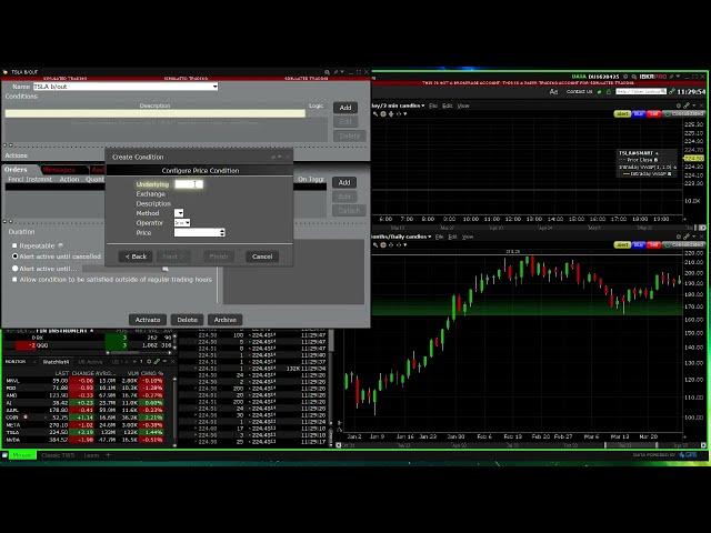 How to Set Alerts in Interactive Brokers TWS