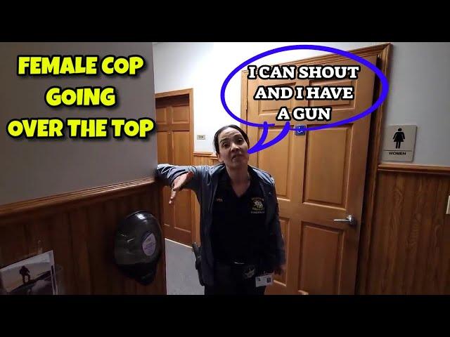 Female Cops Intimidation Fails | Female Cop Doesn't Know Law