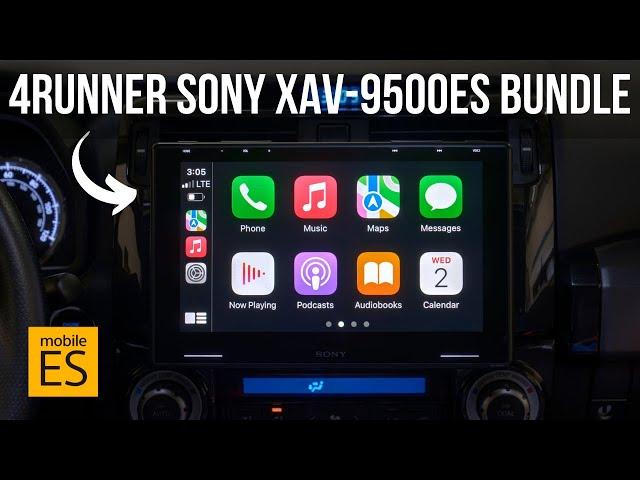 Toyota 4Runner Sony XAV-9500ES Plug & Play Kit Installation | 2014 - 2023 Toyota 4Runner