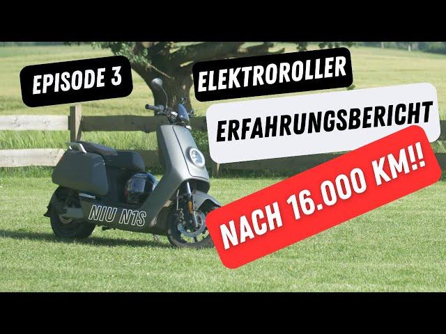 Niu N1S (Niu NQI Sport) 16.000KM Erfahrungsbericht -Episode 3-