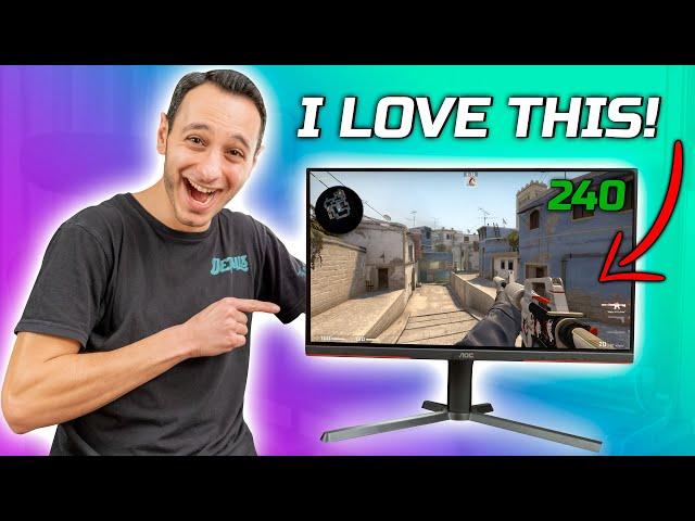 An Unbelievable 240Hz Gaming Monitor! AOC 25G3ZM Review (Flat 1080p VA)