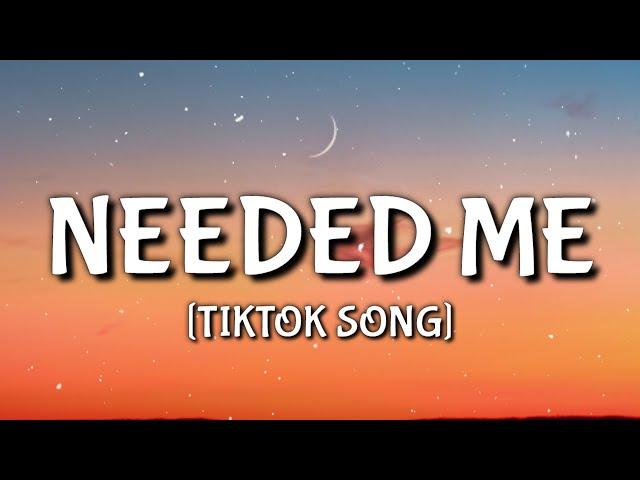 [TIKTOK SONG Lyrics] Rihanna x Sean Paul x Mr Vegas x Nina Sky - Needed Me (Kevin-Dave Mashup)