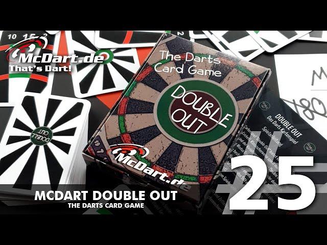 McDart Double Out Kartenspiel - Vorstellung und Anleitung [That's Dart #25]