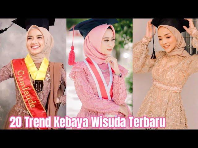 Trend Kebaya Wisuda Hijab Terbaru 2022 #hijabstyle #kebayawisuda #kebayaterbaru