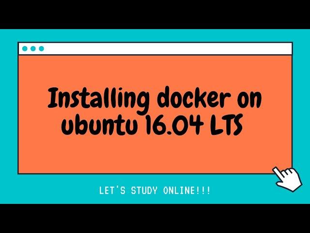 How to install docker in Ubuntu 16.04