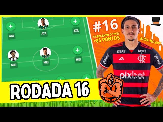 RODADA #16 - CARTOLA FC 2024 | TIME PRA MITAR