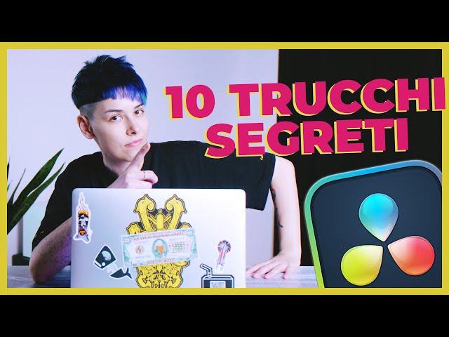 DAVINCI RESOLVE: 10 EDITING TIPS! - Tutorial ITA