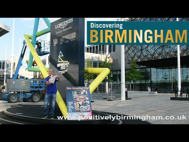 Centenary Square and Discovering Birmingham at the Commonwealth Games Logo