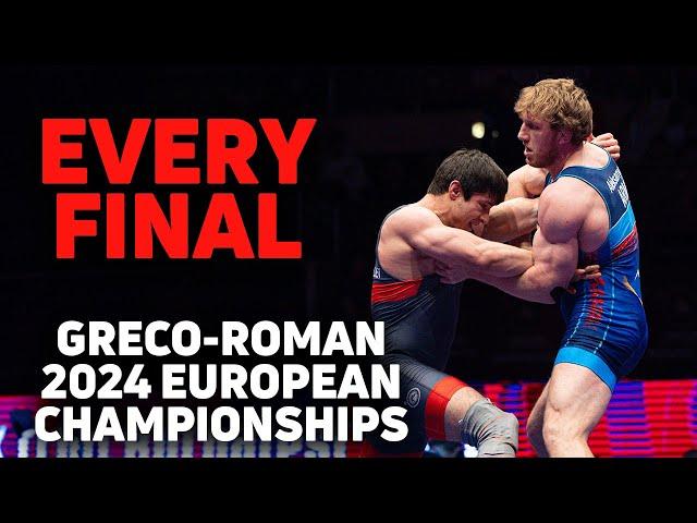 Every Greco-Roman Final | 2024 European Championships