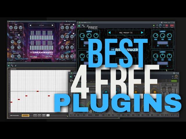 Best 4 Free Vst Plugins You Need to Grab | Bella, Dream waves Lite, Rain maker 2 and Oril River.