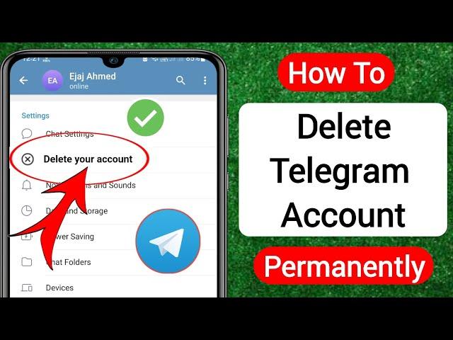 How To DELETE Telegram Account 2023 Permanently | Delete Telegram Account