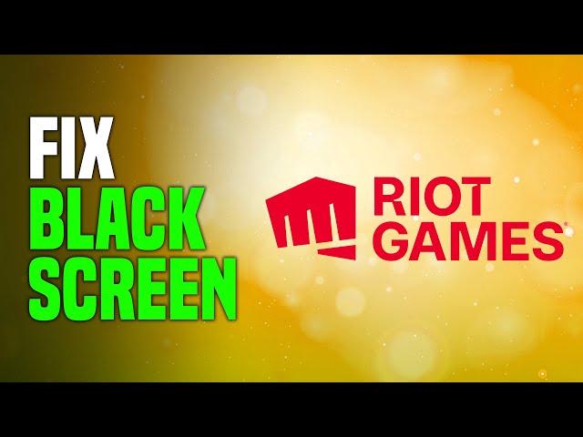 How To Fix Valorant Black Screen (SIMPLE!)