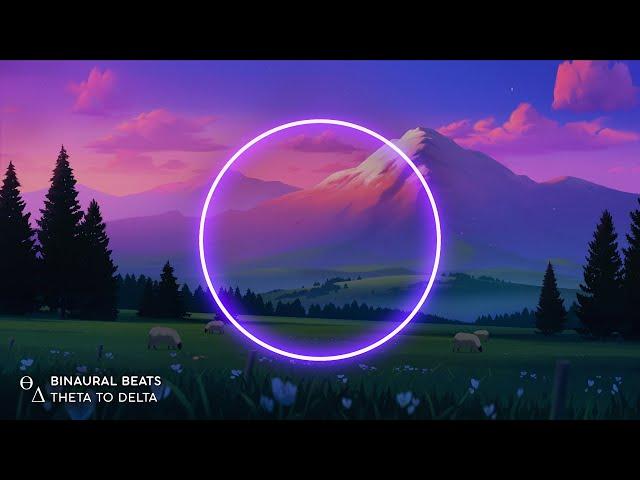 SLEEPY VIBES Sleep Hypnosis [ THETA + DELTA ] Binaural Beats Sleep Music ︎ Lucid Dreams