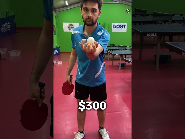 $1000 Vs $300 Ping Pong Racket  #pingpong #masatenisi #sports #pingpongracket #pingpongtrickshots