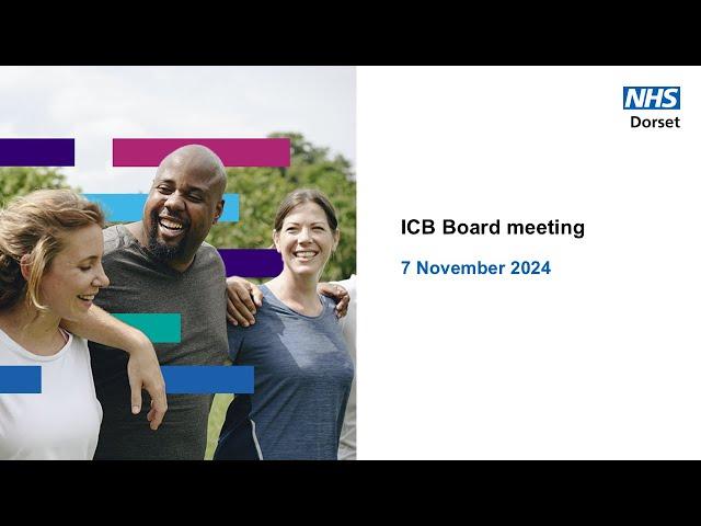 NHS Dorset ICB Board meeting 7 November 2024