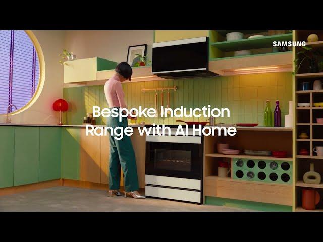 Introducing the Bespoke Induction Slide-In Range | Samsung