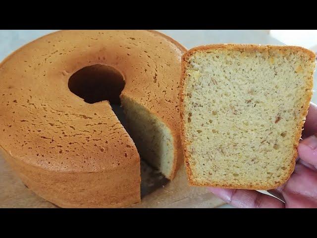 Mungkin resep bolu pisang ini yang kamu cari lembut moist ringan mengembang & tidak ambles