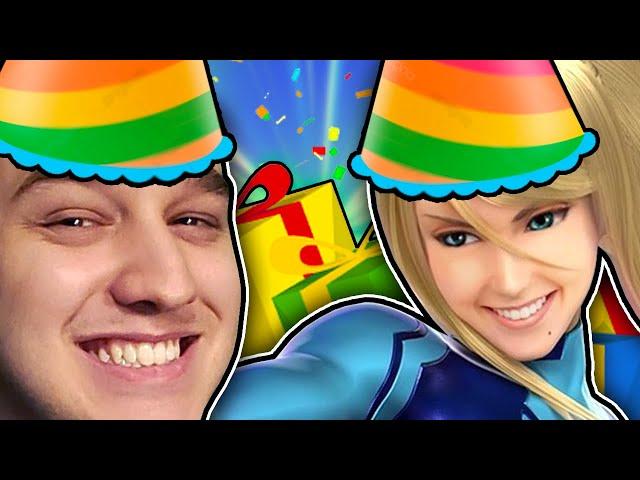 BIRTHDAY MARSS Reacts To SMASH PROS Playing ZERO SUIT SAMUS (ft. Marss, Little Z, ESAM & Coney)