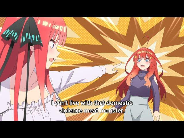 Itsuki Slaps Nino | The Quintessential Quintuplets 2