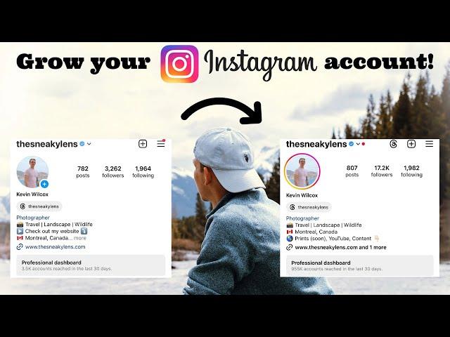 How to Grow on Instagram as a Photographer in 2024!