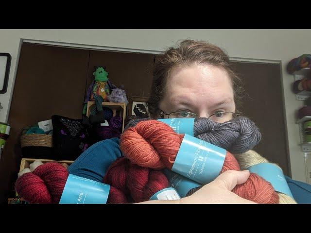 Expression Fiber Art & Tumu yarn hauls! #crochet #yarntube #yarnhauls #yarn @ExpressionFiberArts