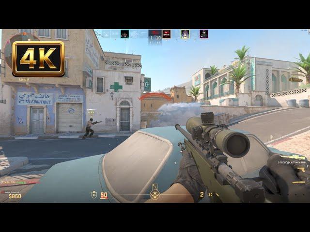 Counter Strike 2 Gameplay 4K (No Commentary)