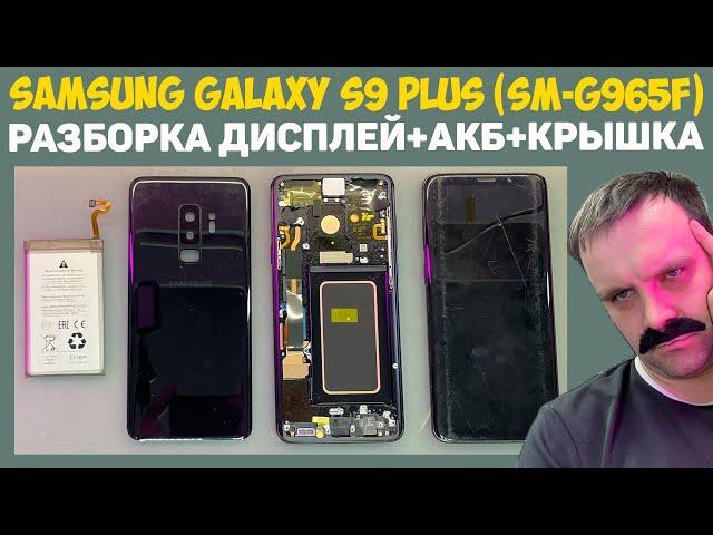 Samsung Galaxy S9 Plus (SM-G965F) - РАЗБОРКА, ДИСПЛЕЙ/АКБ/КРЫШКА