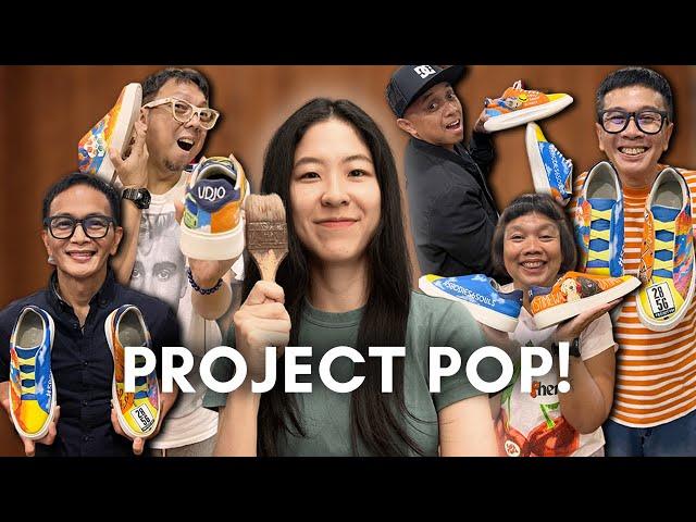 GA NYANGKA BISA BIKININ SEPATU BUAT PROJECT POP! (Custom Painting)