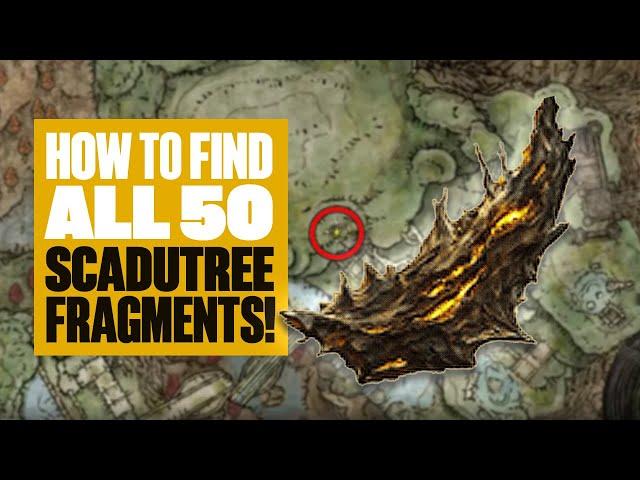All 50 Scadutree Fragment Locations In Elden Ring: Shadow Of The Erdtree - AKA HOW TO GUIDE GUD!