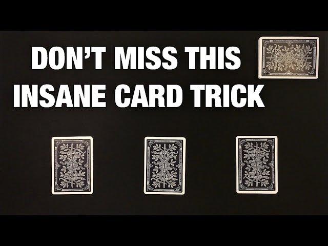 Very Clever NO SET UP Card Trick!