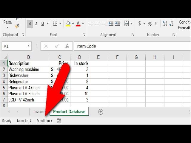 How to Fix Arrow Key Scrolling in Excel