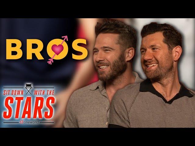 Billy Eichner and Luke Macfarlane Play 'Mr and Mr' at Bros Interview!