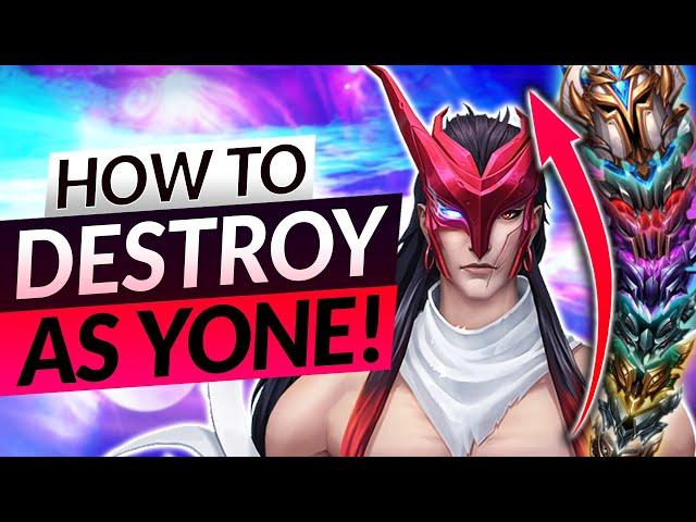 The ULTIMATE YONE GUIDE - Best Builds, Combos and Lane Tips - League of Legends