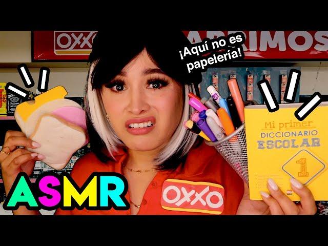 Vendedora Antipática del  OXXO  Versión REGRESO a CLASES! I ASMR en ESPAÑOL I Ges ASMR