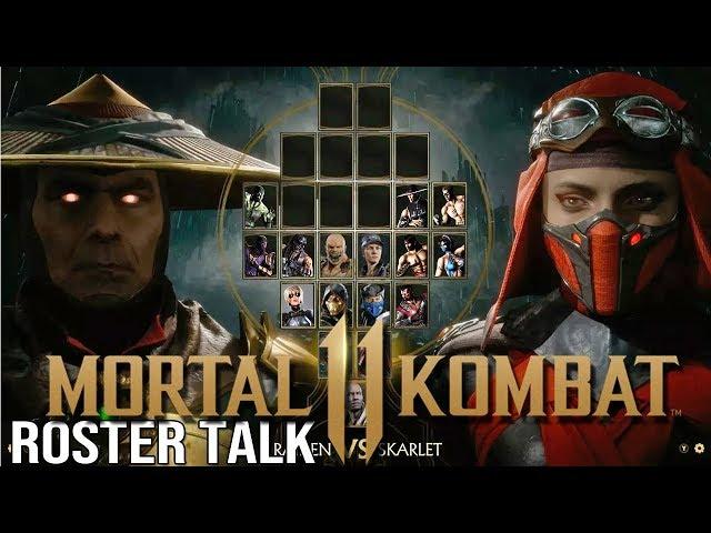 MORTAL KOMBAT 11 - Leaked Kharacters, & Roster Talk