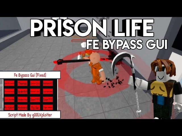 [ OP ] Prison Life Fe bypass gui ( 2024 ) - work!! roblox script god 