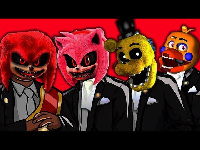 Amy.EXE & Knuckles.EXE & FNaF - Coffin Dance Astronomia (COVER)