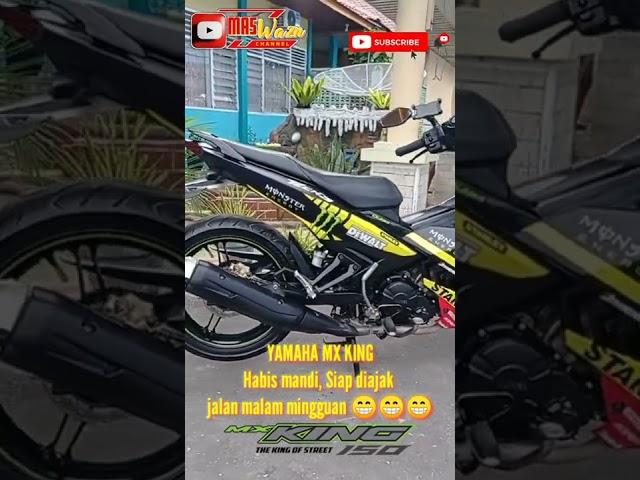 YAMAHA MX King || Habis mandi, siap diajak malam mingguan  #shorts